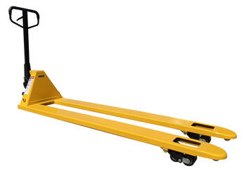 Długi wózek paletowy, widłowy 2000 mm AC20. Wysoka jakość