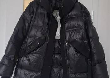 Ciepła zimowa kurtka puchowa, rozmiar M, stan bdb