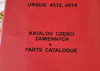 Katalog części ciągnika Ursus 4512,4514 nowy oryginalny 1998 + GRATIS