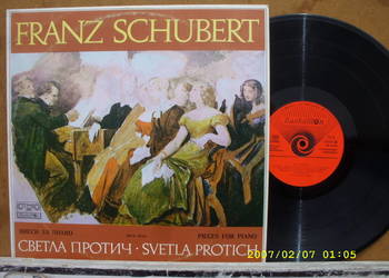 Klasyczna LP ; FRANZ SCHUBERT--3 plyty winylowe. .