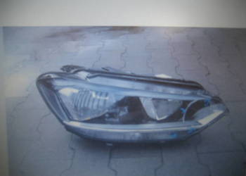 vw touran 15-20r lampa przód prawa zwykła 5tb941006a uszkodzona