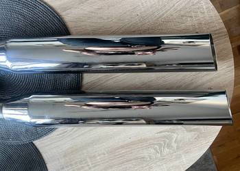 Harley Davidson tłumiki, wydech, komplet nowe Softail Dyna