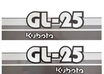 Naklejki Kubota GL25
