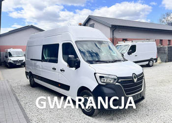 Renault Master max master blaszak L3H3 lift 5-osobowy pełna opcja