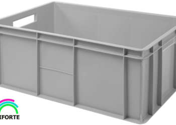Pojemniki skrzynki plastikowe magazynowe transportowe K-240