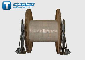 Podnośniki hydrauliczne do bębnów kablowych 5 ton - stojaki