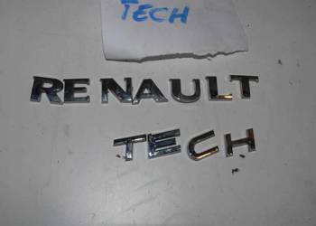 EMBLEMAT KLAPY RENAULT TECH 15MM   NUMER  MAGAZYNOWY K 5433