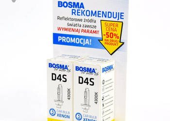 ŻARNIK XENON D4S 4300K 35W P32d-5  BOSMA KPL.2SZT Sklep