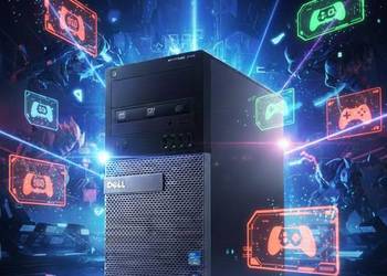 DELL 7010 GTAV INTEL I5-2400\16GB ram\SSD120GB\500GB\AMD HD 7700