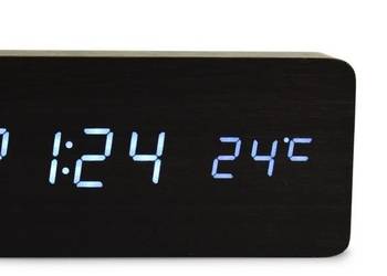 WOODOO CLOCK drewniany cyfrowy zegar