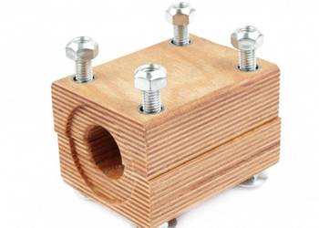 618254 Drewniane łożysko wytrząsarki słomy kombajnu Claas - 61х80х105mm [JA