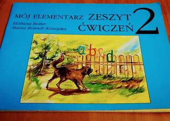 Mój elementarz zeszyt ćwiczeń 2 Bober, Brandt-Konopka nauka pisania