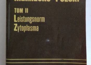 PODRĘCZNY SŁOWNIK NIEMIECKO-POLSKI TOM 2