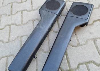 Kieszenie drzwi z maskownicami głośników vw golf mk2 3d