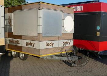 Przyczepa gastronomiczna "LODY GOFRY" Niewiadów   - 3szt.