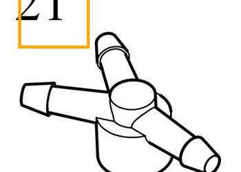 VOLVO S60 V60 XC60 II szybkozlaczka trojnik spryskiwacz OE