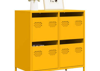 Szafka musztardowa 68x39x735 cm stal walcowana na zimno WM-851259