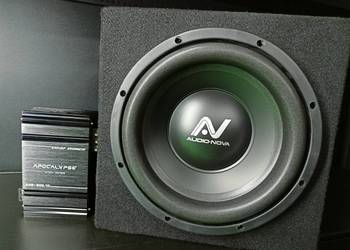 Zestaw Subwoofer 10" + wzmacniacz