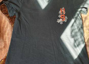 Granatowa koszulka męska polo
