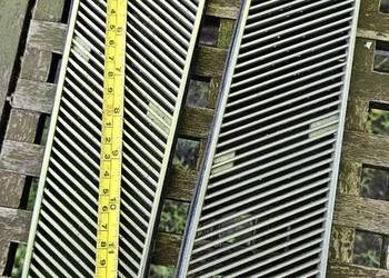 Metalowe.Oryginał.Wloty powietrza,kratki nawiewu Fiat 125