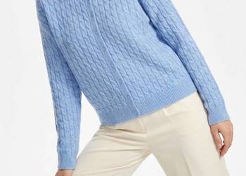 niebieski sweter rozpinany Sinsay, rozm.S