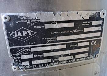 Schładzarka do mleka JAPY 700L