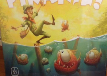 Piranie gra planszowa - nowa zafoliowana