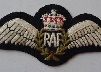 Naszywka pilota z okresu II wojny światowej RAF Wielka Brytania (K10)