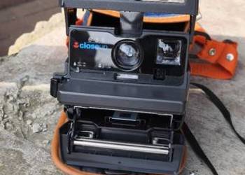 Aparat  Polaroid 636 Closeup.