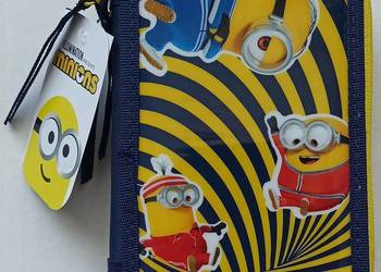 Piórnik Minionki z Wyposażeniem Trzykomorowy 3 Komory  39 el