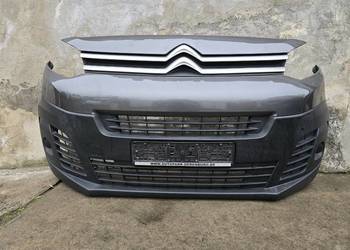 Citroen Jumpy Spacetourer zderzak przód przedni atrapa grill szary EVL