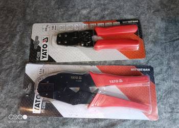 YATO YT-2300 i / lub YT-2256 Szczypce do zaciskania konektorów