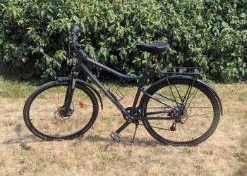 Rower trekkingowy Riverside 500 - RIVERSIDE Rozmiar M - Kolor Ciemna noc