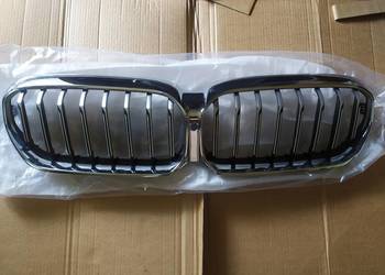Bmw g30 g31 5 atrapa grill nerki pod kamere chrom całe