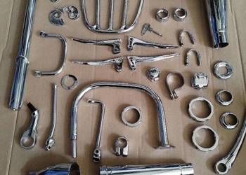 Komar Romet Ogar Motorynka WSK Wfm chromowanie