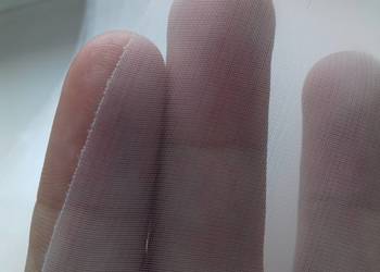 Siatka przeciwkurzowa 100x75cm drobna, nylonowa, biała 80mesh, szeroka na 1