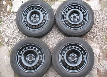 koła zimowe 17 Audi VW 5x112 opony zimowe 215/65 continental