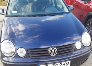 VW Polo 1.2 64KM 2004, benzyna granatowy