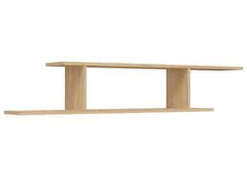 vidaXL Wisząca półka na TV, dąb sonoma, 125x18x23 cm(SKU:806992)