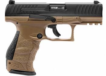 Pistolet na kule gumowe Walther PPQ M2 T4E kal. .43 brązowy