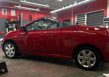 NISSAN MICRA 1,4 CABRIOLET, DOINWESTOWANA, 2 LETNI GAZ,PRZEGLĄD I OC NA ROK