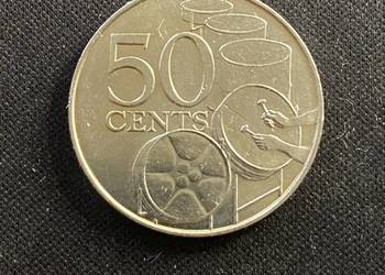 Moneta Trynidad i Tobago - 50 centów 1979r UNC