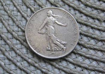 Francja 1 Frank 1960r