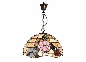 Lampa Sufitowa Witraż w Stylu Tiffany
