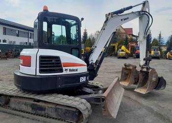 Koparka gąsienicowa Bobcat E50, 2020r. 1963mtg, 3łyżki.