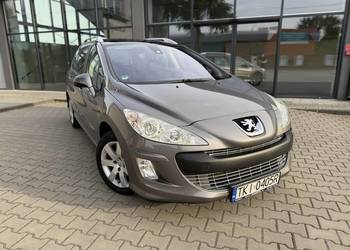 Śliczny Peugeot 308 SW 1.6 HDI. Panoramiczny Dach, 7 osobowy.