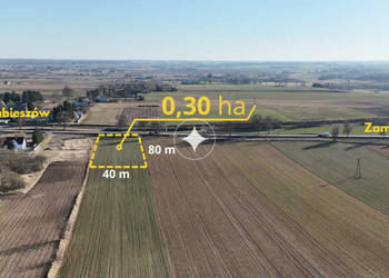 Działka komercyjna 0,30 ha przy DK74 – Werbkowice
