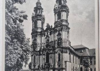 Stara przedwojenna pocztówka – Kloster Grussau (Krzeszów)