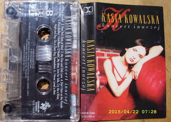 Pop kaseta; Kasia Kowalska; Koncert inaczwj, Polygram, 1995 rok.