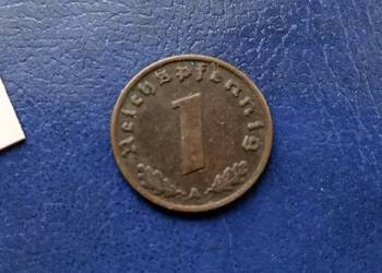 Stare monety 1 pfannig 1937 A NIemcy